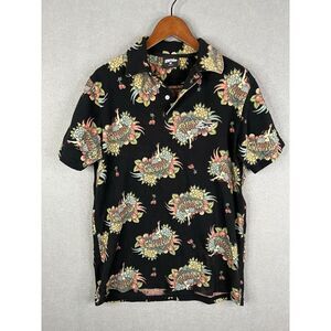 Billionaire Boys Club Polo Shirt Mens M Traditional Tattoo Ice‎ Cream